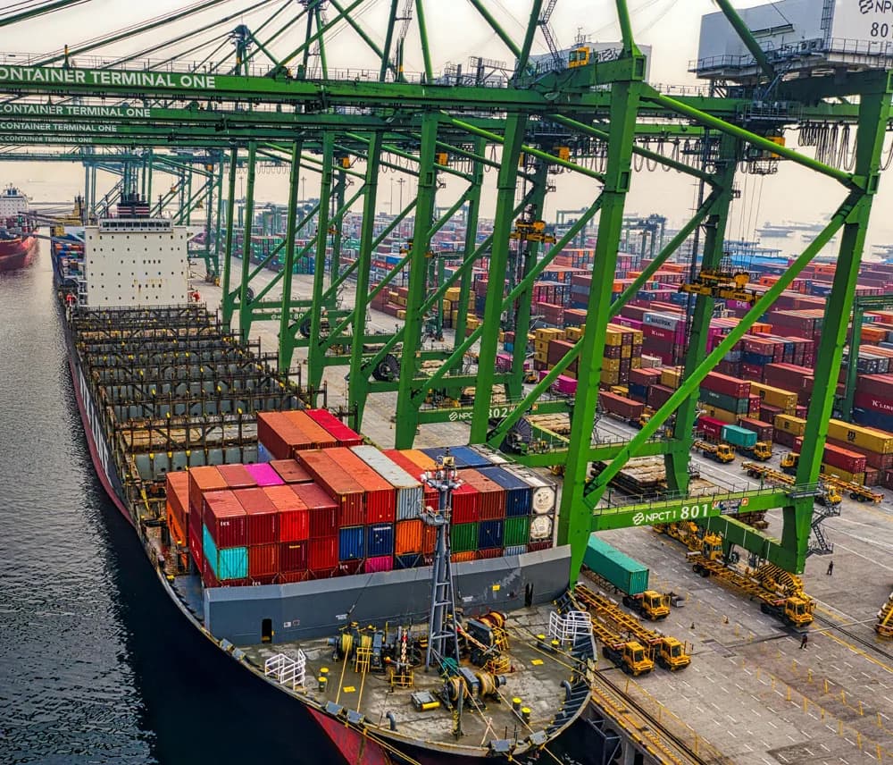 Global export and import